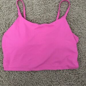 Pink Crop Top
